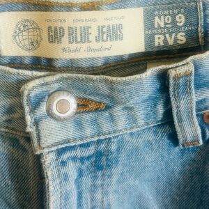 vintage Gap Women's Blue Jeans No. 9 "Reverse Fit" style size vintage 12